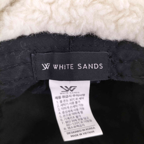 WHITE SANDS ボア イヤーマフハット レディース