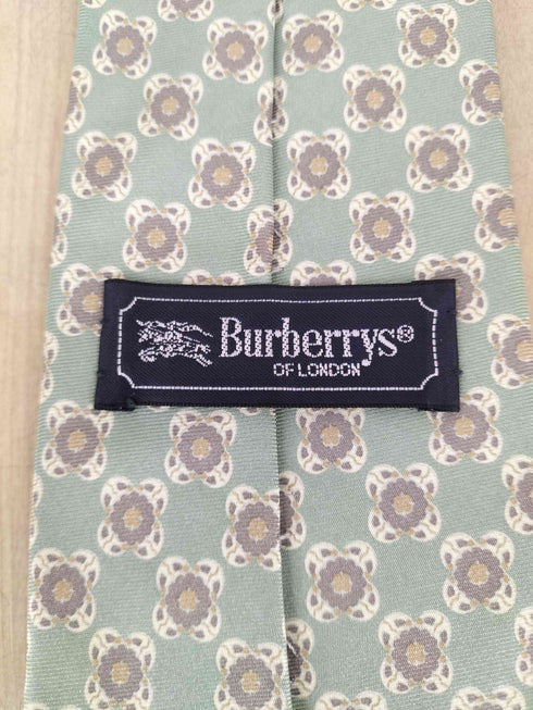 バーバリーズ BURBERRYS 総柄シルクネクタイ メンズ