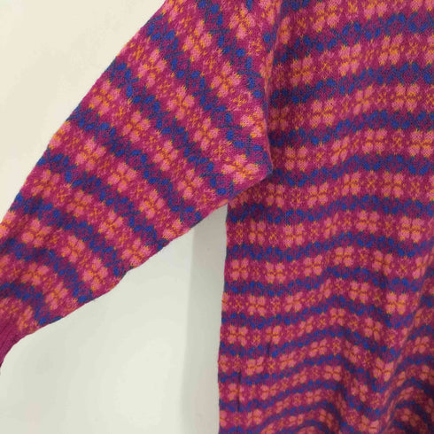 ベネトン BENETTON 80s ハイネックロングニット レディース