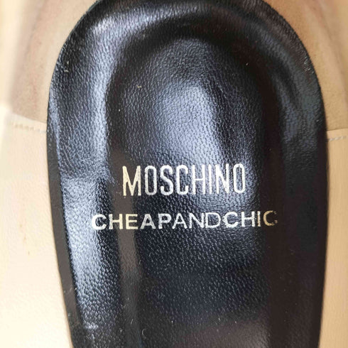 モスキーノチープアンドシック MOSCHINO CHEAP&CHIC リボン ハイヒール パンプス レディース 36