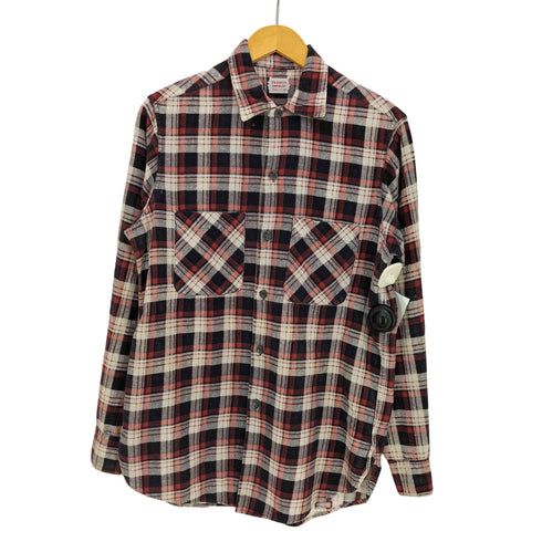 ペニーズ PENNEYS 50s~60s 2ポケット プリントネルシャツ メンズ import:S