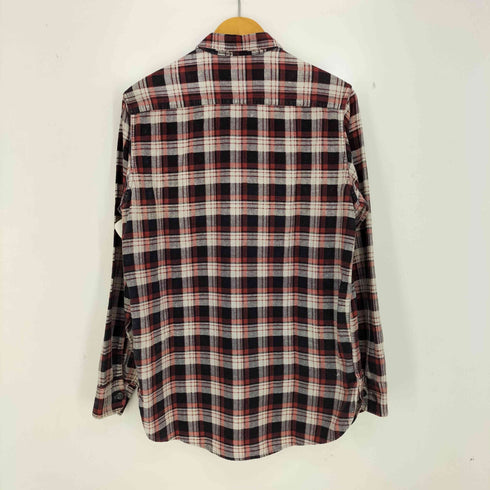 ペニーズ PENNEYS 50s~60s 2ポケット プリントネルシャツ メンズ import:S