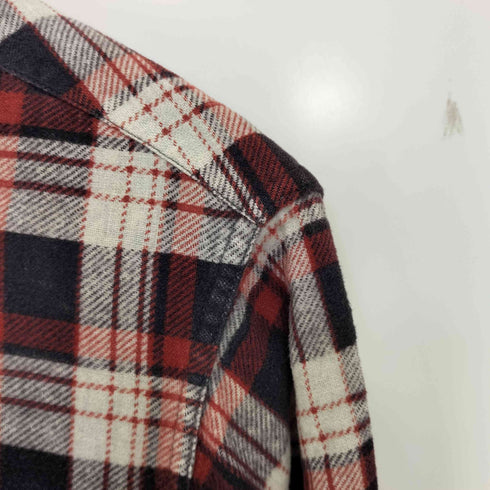 ペニーズ PENNEYS 50s~60s 2ポケット プリントネルシャツ メンズ import:S