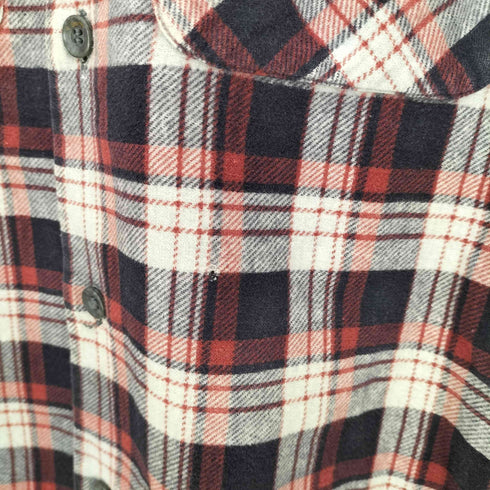 ペニーズ PENNEYS 50s~60s 2ポケット プリントネルシャツ メンズ import:S