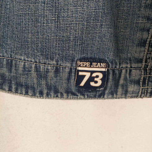 ペペジーンズロンドン PEPE JEANS LONDON ジップフーディーデニムジャケット メンズ