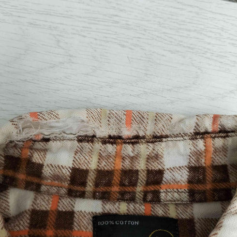ジェイシーペニー J.C.PENNEY 70s~80s チェック コットン ウエスタンシャツ メンズ 16-35