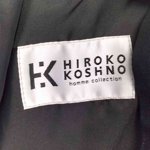 ヒロココシノオム HIROKO KOSHINO HOMME ライナー付き ステンカラーコート メンズ LL
