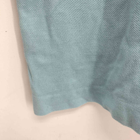 シュミーズラコステ CHEMISE LACOSTE 80s フランス製 ワンポイントロゴ刺繍 S/S 鹿の子シャツ メンズ JPN:4