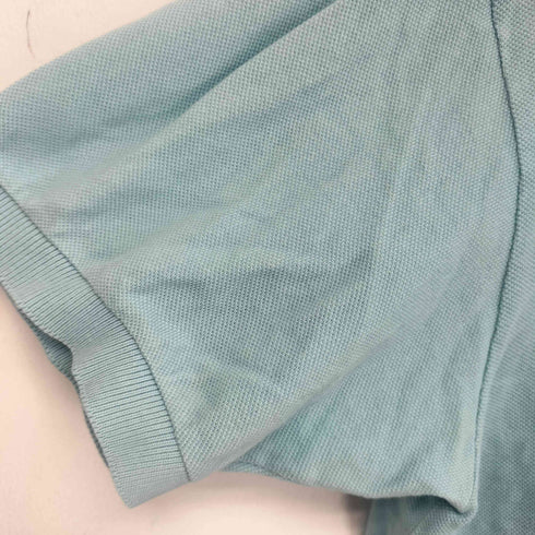 シュミーズラコステ CHEMISE LACOSTE 80s フランス製 ワンポイントロゴ刺繍 S/S 鹿の子シャツ メンズ JPN:4
