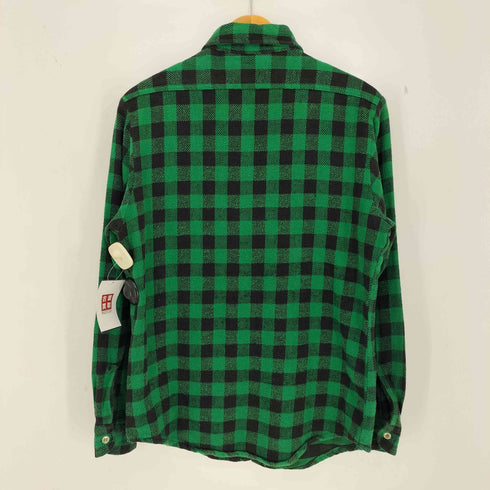 ビッグマック BIG MAC 70s ブロックチェック コットン ヘビーネルシャツ メンズ import:M