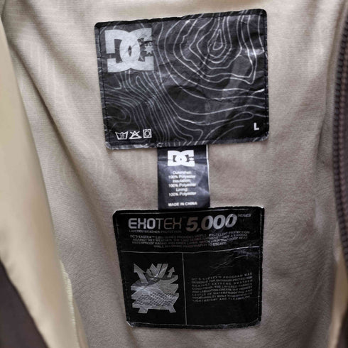 ディーシー DC EXOTEX5000 カモ柄 スキージャケット サムホール付き メンズ