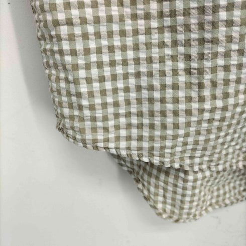 ユニクロ UNIQLO OLD 紺タグ シアサッカー S/Sシャツ メンズ JPN:L