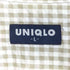 ユニクロ UNIQLO OLD 紺タグ シアサッカー S/Sシャツ メンズ JPN:L
