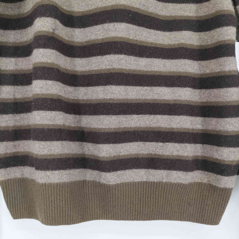 ヒューゴボス HUGO BOSS ボーダーハーフジップニット メンズ import:S