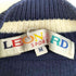 レオナールスポーツ LEONARD SPORT LF花柄刺繍 ウール混 モックネック ニットプルオーバー レディース JPN:M
