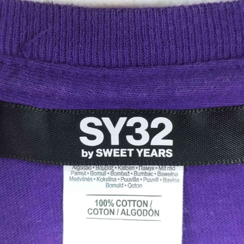 エスワイサーティトゥー SY32 by SWEET YEARS フロントプリント S/S Tシャツ メンズ JPN:L