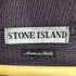 ストーンアイランド STONE ISLAND 90S 96SS イタリア製 Paul Harvey ポールハーヴェイ期 コットン ナイロン リネン 切替 ハーフジップ ニット ポロ シャツ 茄子紺 メンズ import:L