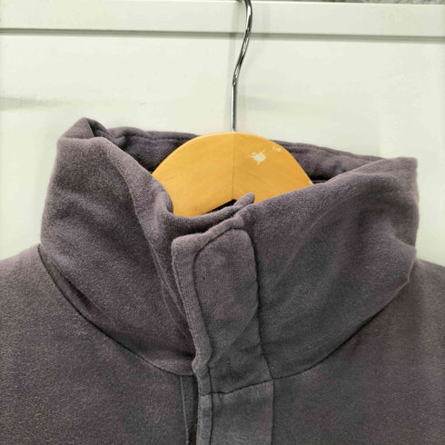 ストーンアイランド STONE ISLAND 00AW イタリア製 Paul Harvey ポールハーヴェイ期 ハーフジップ プルオーバー スウェット 茄子紺 メンズ import:M