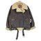 ザラ ZARA フェイクレザームートンB-3 レディース import:L