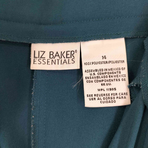 LIZ BAKER 2タックスラックスパンツ メンズ 14