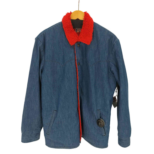リーバイスヴィンテージクロージング Levis Vintage Clothing SHERPA CAR COAT LONG RINSE シェルパ カーコート メンズ JPN:S