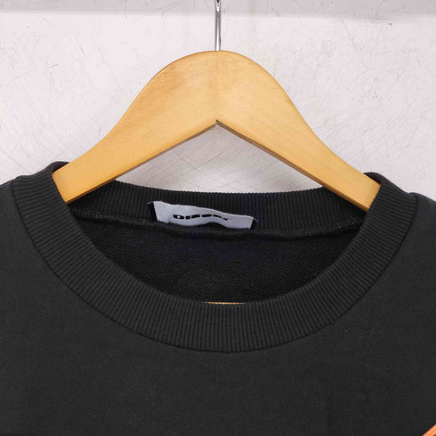 ディーゼル DIESEL ワッペン半袖スウェット レディース import:XS