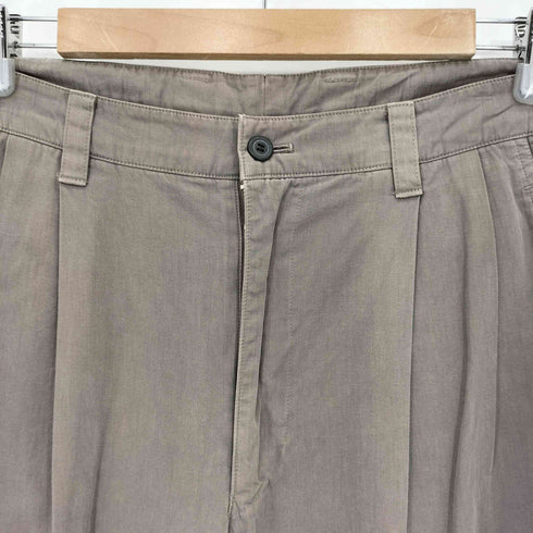 イッセイミヤケメン ISSEY MIYAKE MEN 00-10s 1タック ハイウエスト チノスラックスパンツ メンズ