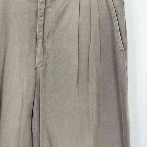 イッセイミヤケメン ISSEY MIYAKE MEN 00-10s 1タック ハイウエスト チノスラックスパンツ メンズ