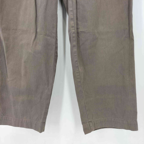 イッセイミヤケメン ISSEY MIYAKE MEN 00-10s 1タック ハイウエスト チノスラックスパンツ メンズ