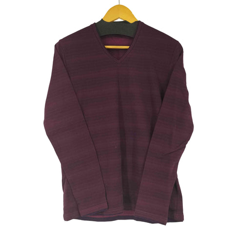 シーケーカルバンクライン ck Calvin Klein Vネック L/S カットソー メンズ import:L