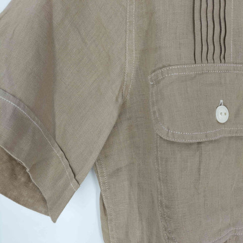 ポロラルフローレン POLO RALPH LAUREN リネン100% キューバシャツ メンズ JPN:0