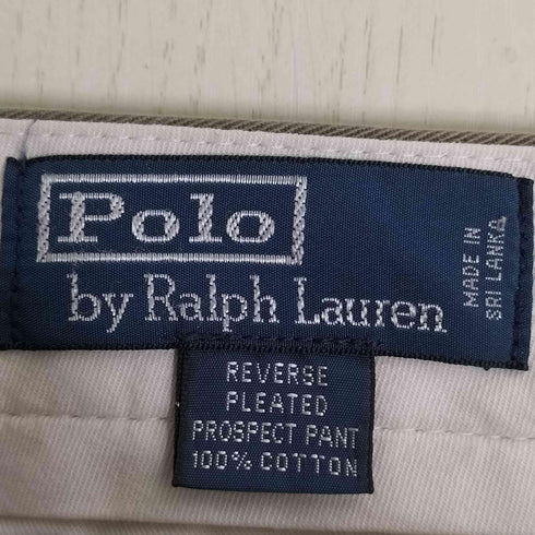ポロバイラルフローレン Polo by RALPH LAUREN CLASSIC CHINO PROSPECT PANT 2タックチノパンツ メンズ 32/34