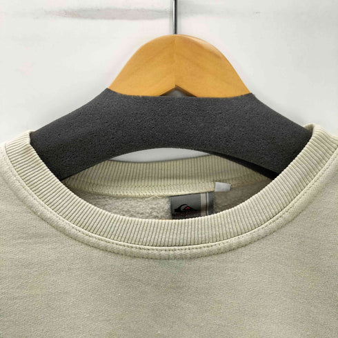クイックシルバー Quiksilver 90S USA製 ロゴ 両面 プリント スウェット 裏起毛 メンズ import:M