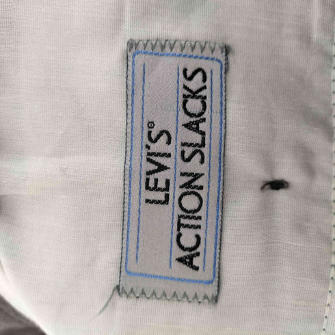 リーバイス Levis 80s USA製 ACTION SLACKS ロケットTALON スラックス メンズ