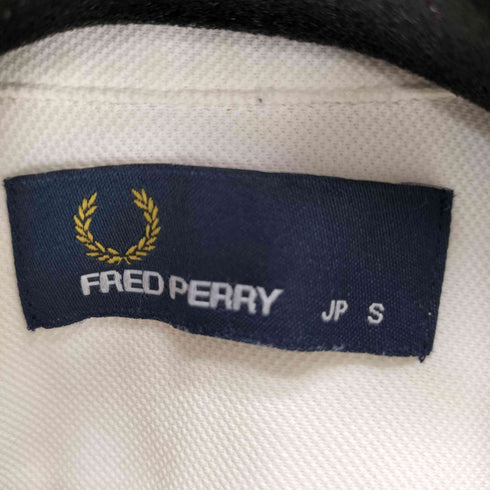 フレッドペリー FRED PERRY 月桂樹 ロゴ刺繍 襟芯 ボタンダウン 半袖 シャツ メンズ JPN:S
