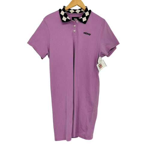 ステューシー Stussy 半袖ポロワンピース レディース import:M