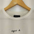 アニエスベー agnes b. コットン フロントロゴプリント クルーネックTシャツ レディース import:S