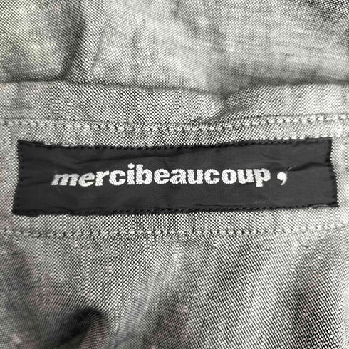 メルシーボークー mercibeaucoup リネン混ビッグシルエット羽織 レディース JPN:1