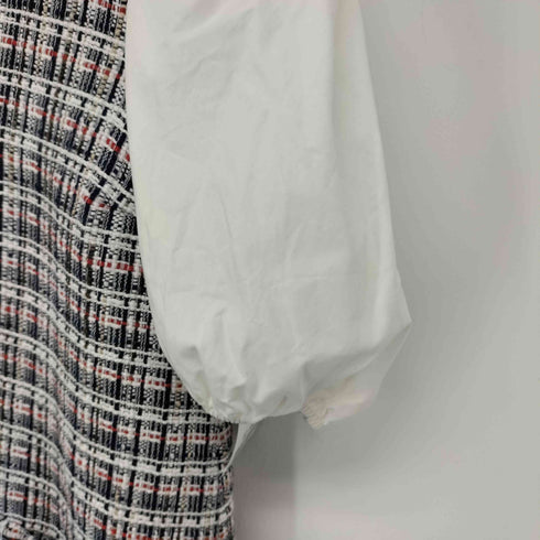 ザラ ZARA ツイードミニワンピース レディース import:M
