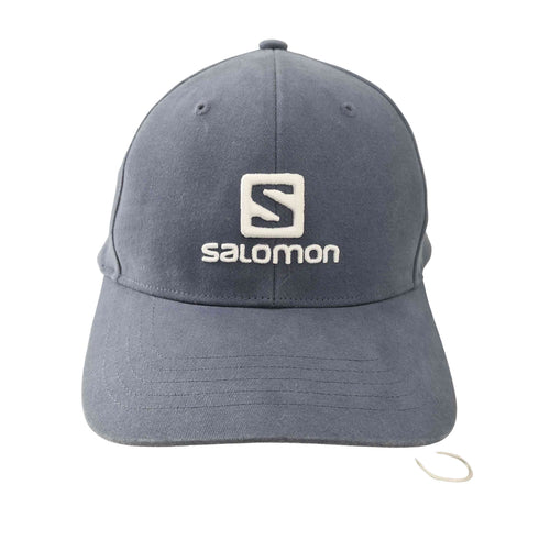 サロモン SALOMON ロゴ刺繍 6パネル キャップ メンズ