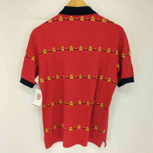 FORT&MADOX 90s イタリア製 テディベア柄ポロシャツ メンズ