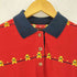 FORT&MADOX 90s イタリア製 テディベア柄ポロシャツ メンズ