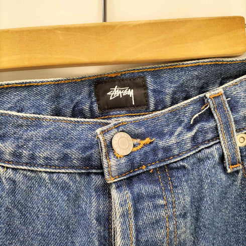 ステューシー Stussy USA製 BIG OL' JEANS DENIM PANTS ボタンフライ デニム パンツ メンズ 34