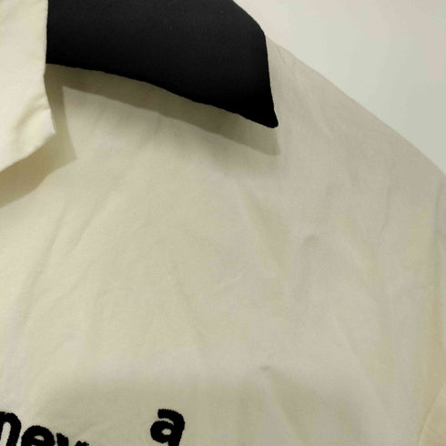 ジーユー GU STUDIO SEVEN ボーリングシャツ バックプリント メンズ JPN:M
