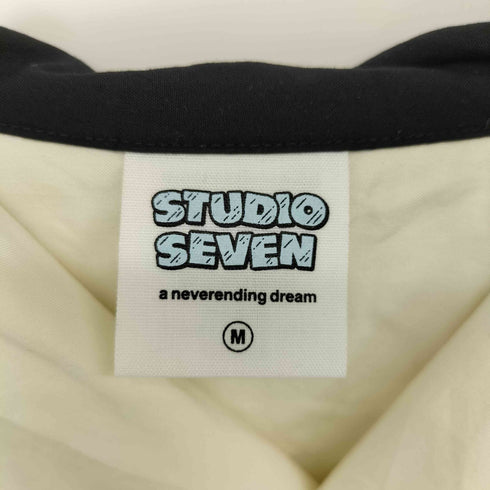 ジーユー GU STUDIO SEVEN ボーリングシャツ バックプリント メンズ JPN:M