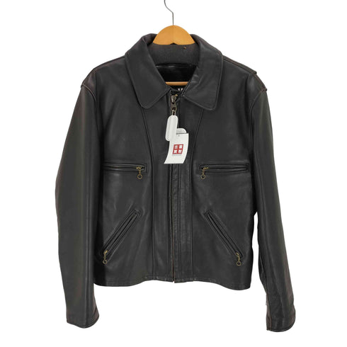ショット Schott MADE IN USA ファーライナー付き シングルライダースジャケット メンズ 42