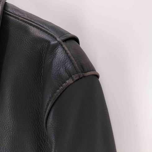 ショット Schott MADE IN USA ファーライナー付き シングルライダースジャケット メンズ 42