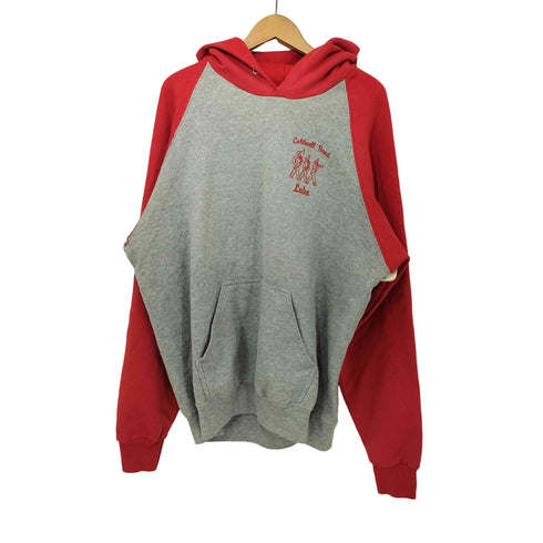 オーガスタスポーツウェア AUGUSTA SPORTSWEAR 90-00S ロゴプリント マルチカラープルオーバーパーカー メンズ import:XL