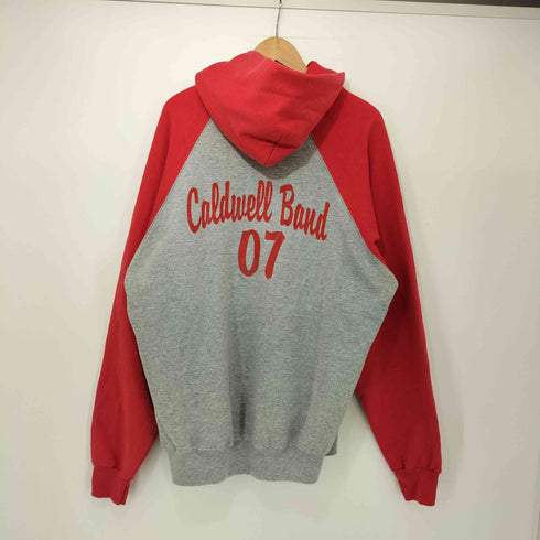 オーガスタスポーツウェア AUGUSTA SPORTSWEAR 90-00S ロゴプリント マルチカラープルオーバーパーカー メンズ import:XL