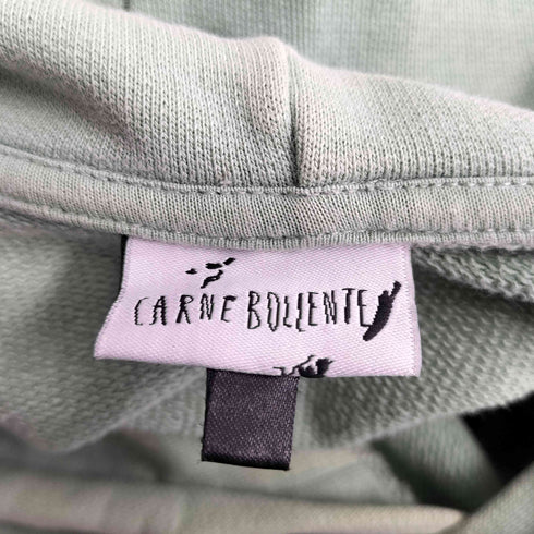 カルネボレンテ Carne Bollente 胸刺繍パーカー メンズ